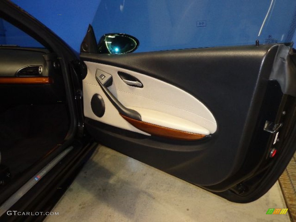 2007 BMW M6 Convertible Sepang Beige Door Panel Photo #77181830