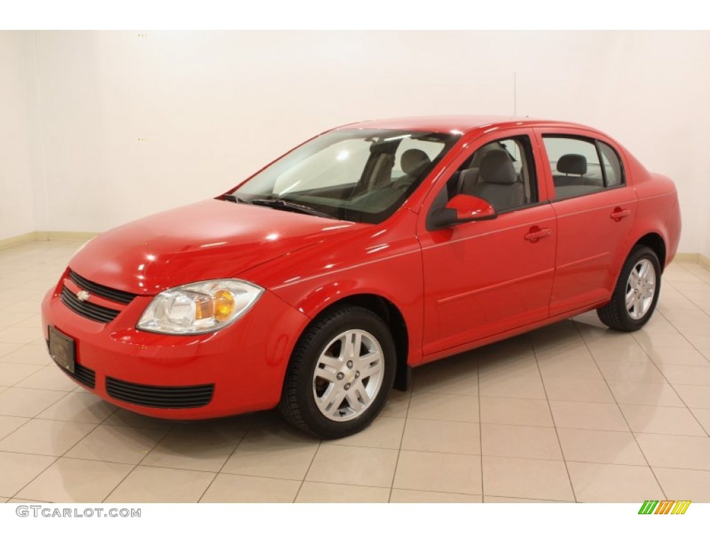 Victory Red 2005 Chevrolet Cobalt LS Sedan Exterior Photo #77181932