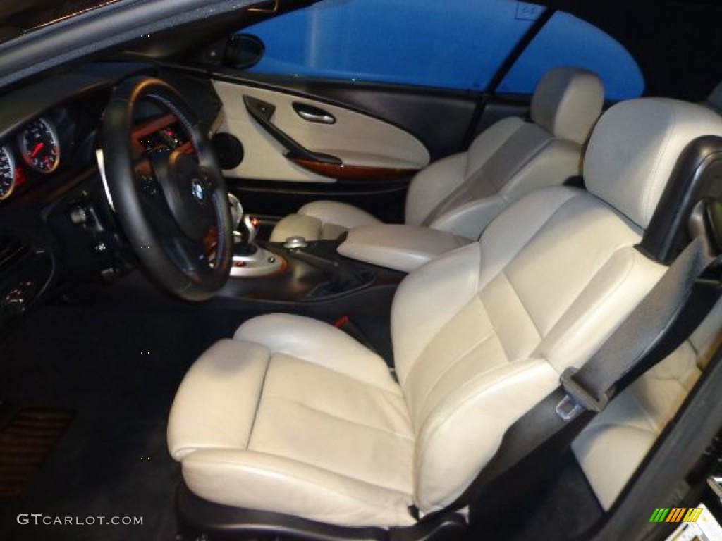 2007 BMW M6 Convertible Front Seat Photo #77182070