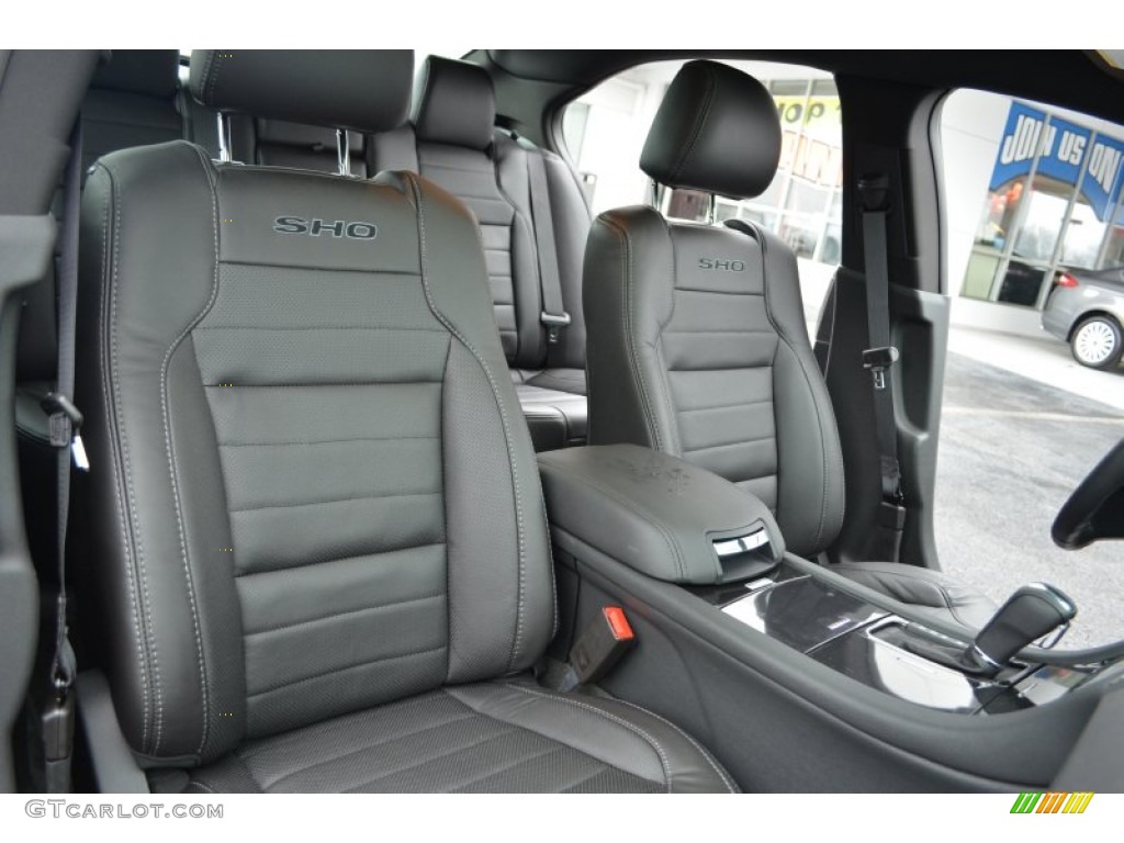 2013 Taurus SHO AWD - Ruby Red Metallic / SHO Charcoal Black Leather photo #18