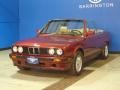 1991 Brocade Red Metallic BMW 3 Series 318i Convertible  photo #3