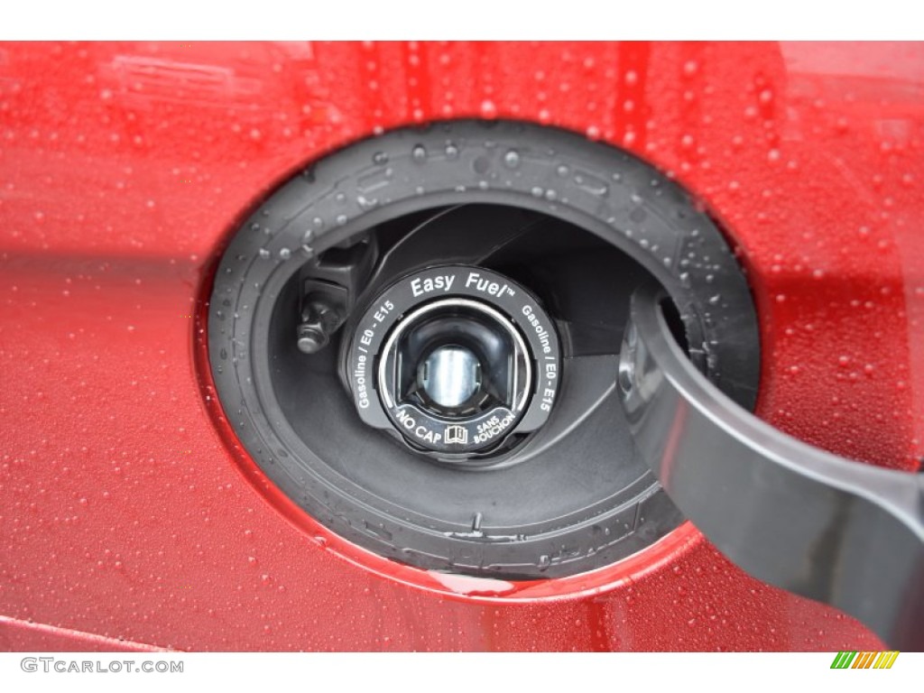 2013 Taurus SHO AWD - Ruby Red Metallic / SHO Charcoal Black Leather photo #20