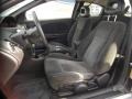 Black 2007 Saturn ION 3 Quad Coupe Interior Color