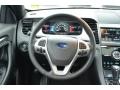 SHO Charcoal Black Leather Steering Wheel Photo for 2013 Ford Taurus #77182305