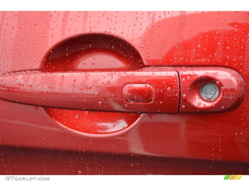 2013 Taurus SHO AWD - Ruby Red Metallic / SHO Charcoal Black Leather photo #24