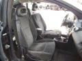 Black 2007 Saturn ION 3 Quad Coupe Interior Color