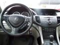 2010 Acura TSX Taupe Interior Dashboard Photo
