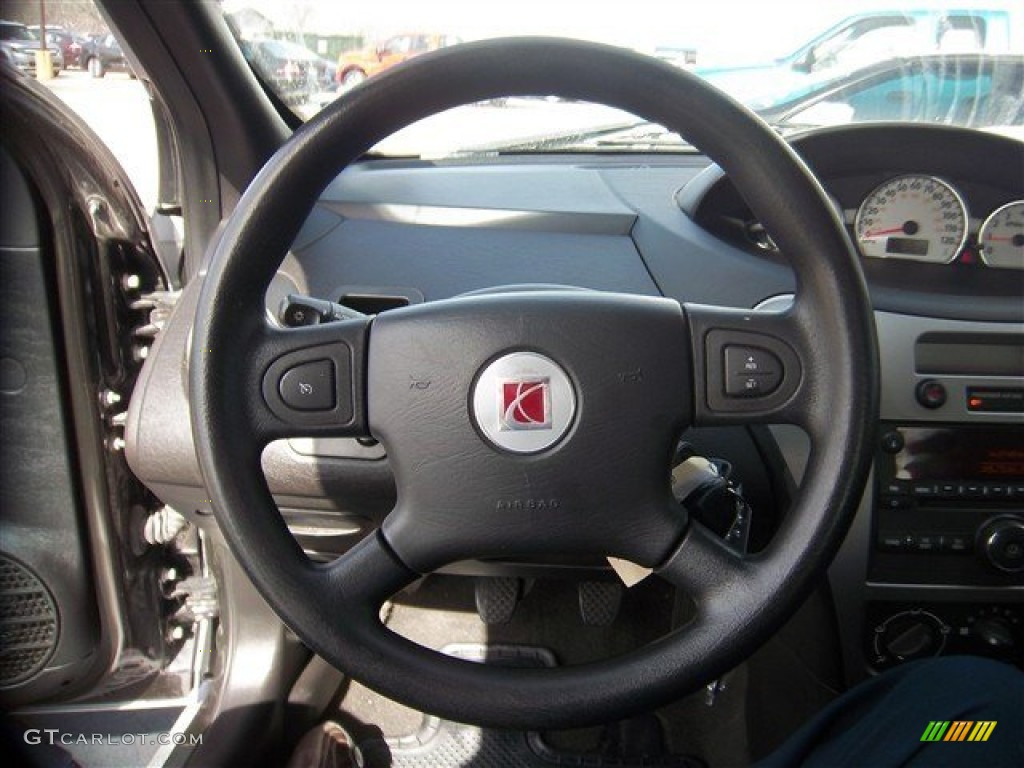 2007 Saturn ION 3 Quad Coupe Steering Wheel Photos