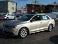 2012 Moonrock Silver Metallic Volkswagen Jetta SE Sedan  photo #3