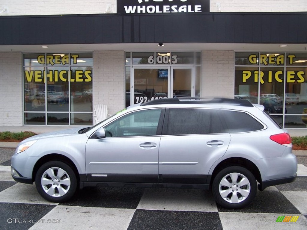 2012 Outback 2.5i Premium - Sky Blue Metallic / Off Black photo #1