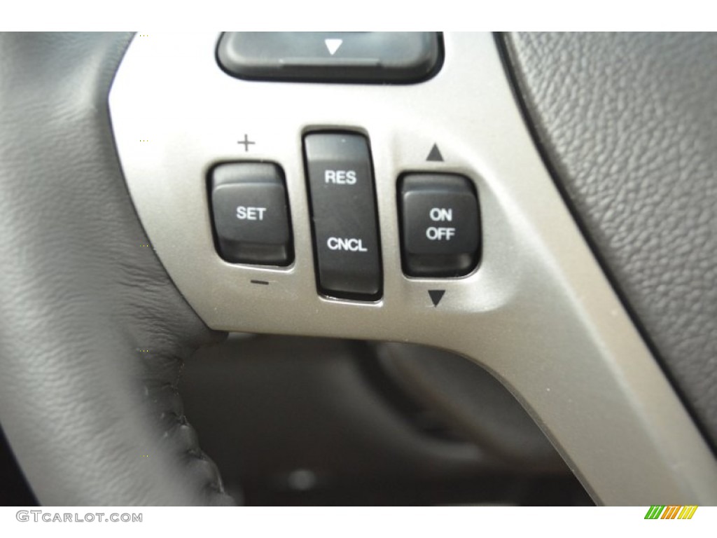 2013 Taurus SHO AWD - Ruby Red Metallic / SHO Charcoal Black Leather photo #34