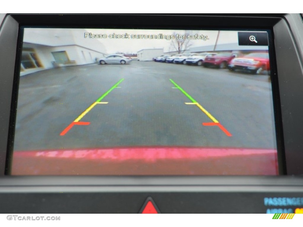 2013 Taurus SHO AWD - Ruby Red Metallic / SHO Charcoal Black Leather photo #41