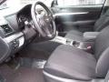 Off Black 2012 Subaru Outback 2.5i Premium Interior Color