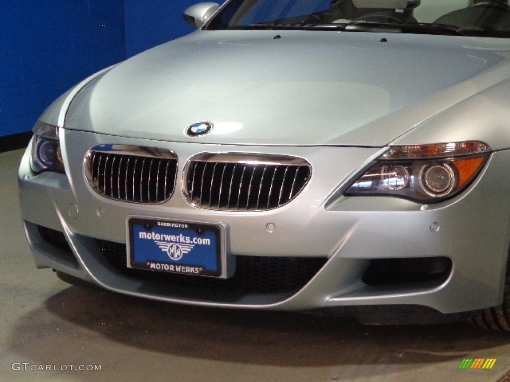 2007 M6 Convertible - Silverstone Silver Metallic / Silverstone II photo #4