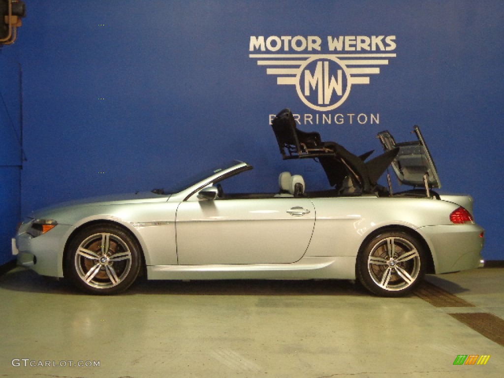 2007 M6 Convertible - Silverstone Silver Metallic / Silverstone II photo #7