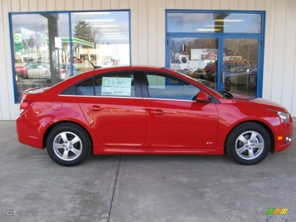 2013 Cruze LT/RS - Victory Red / Jet Black/Sport Red photo #2