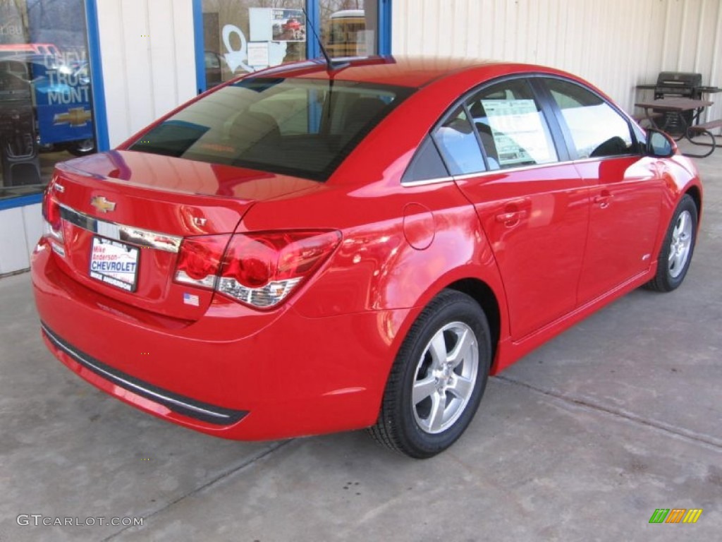2013 Cruze LT/RS - Victory Red / Jet Black/Sport Red photo #3
