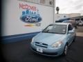 Ice Blue 2007 Hyundai Accent GS Coupe
