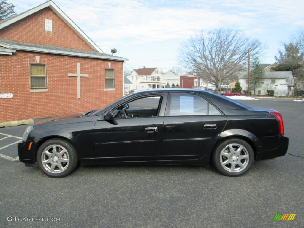 2003 CTS Sedan - Sable Black / Ebony photo #1