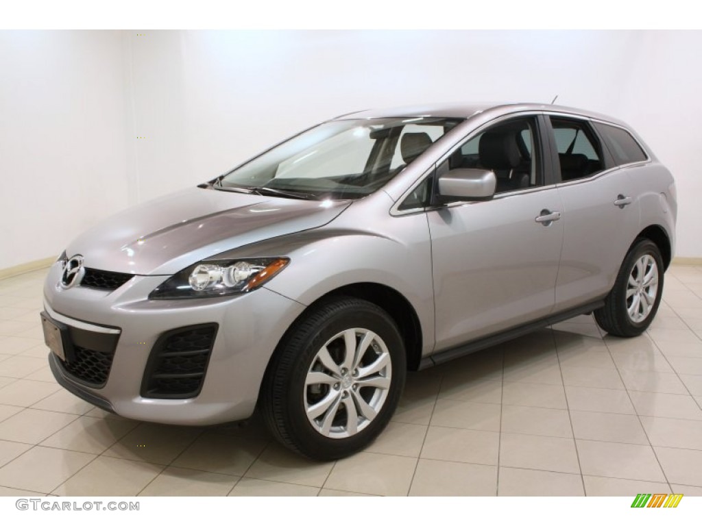 Liquid Silver Metallic 2010 Mazda CX-7 s Touring AWD Exterior Photo #77184461