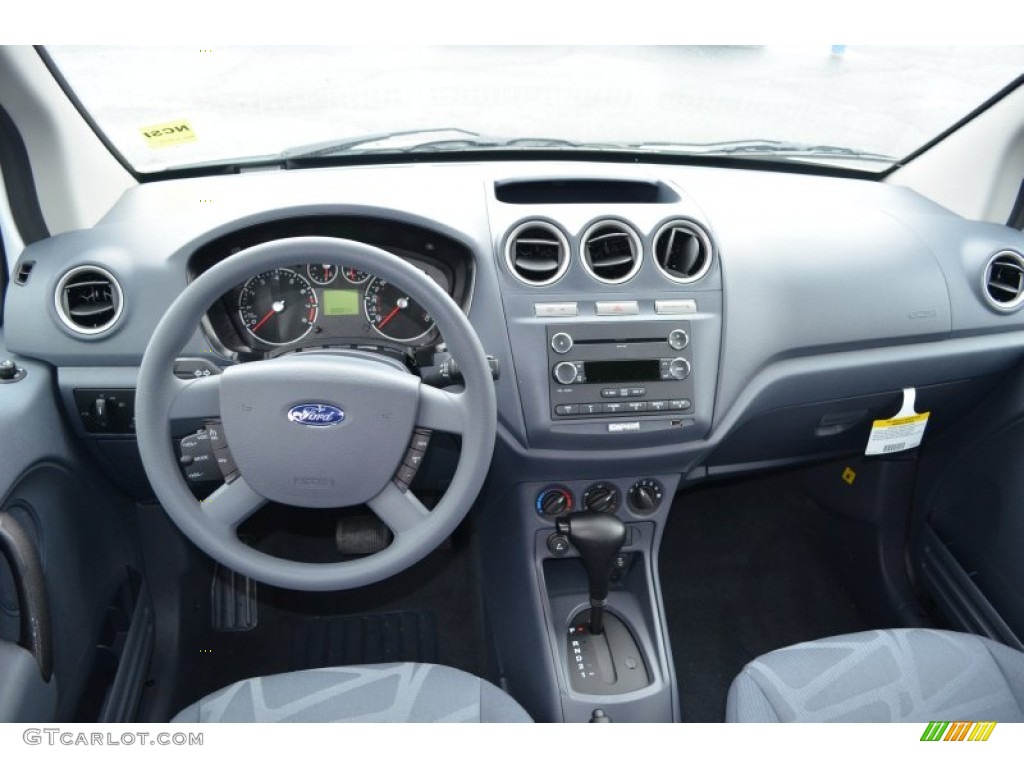 2013 Ford Transit Connect XLT Van Dark Gray Dashboard Photo #77184489