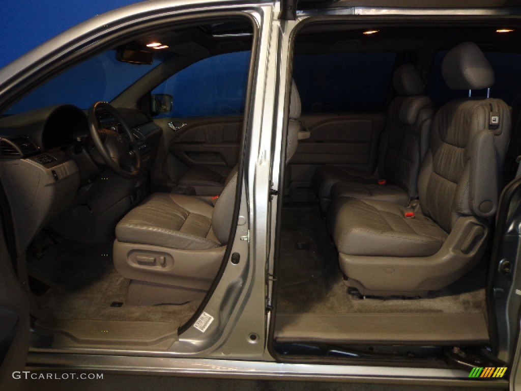2008 Odyssey EX-L - Silver Pearl Metallic / Gray photo #12
