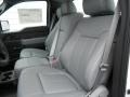 Steel Gray Front Seat Photo for 2013 Ford F150 #77184644