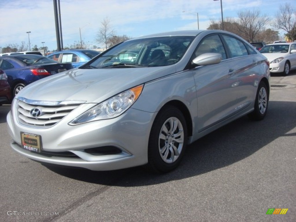 2012 Sonata GLS - Radiant Silver / Gray photo #1