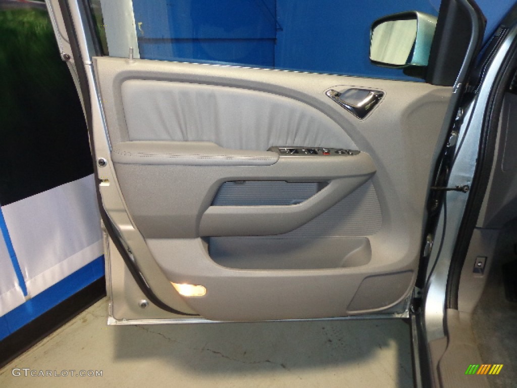 2008 Odyssey EX-L - Silver Pearl Metallic / Gray photo #23