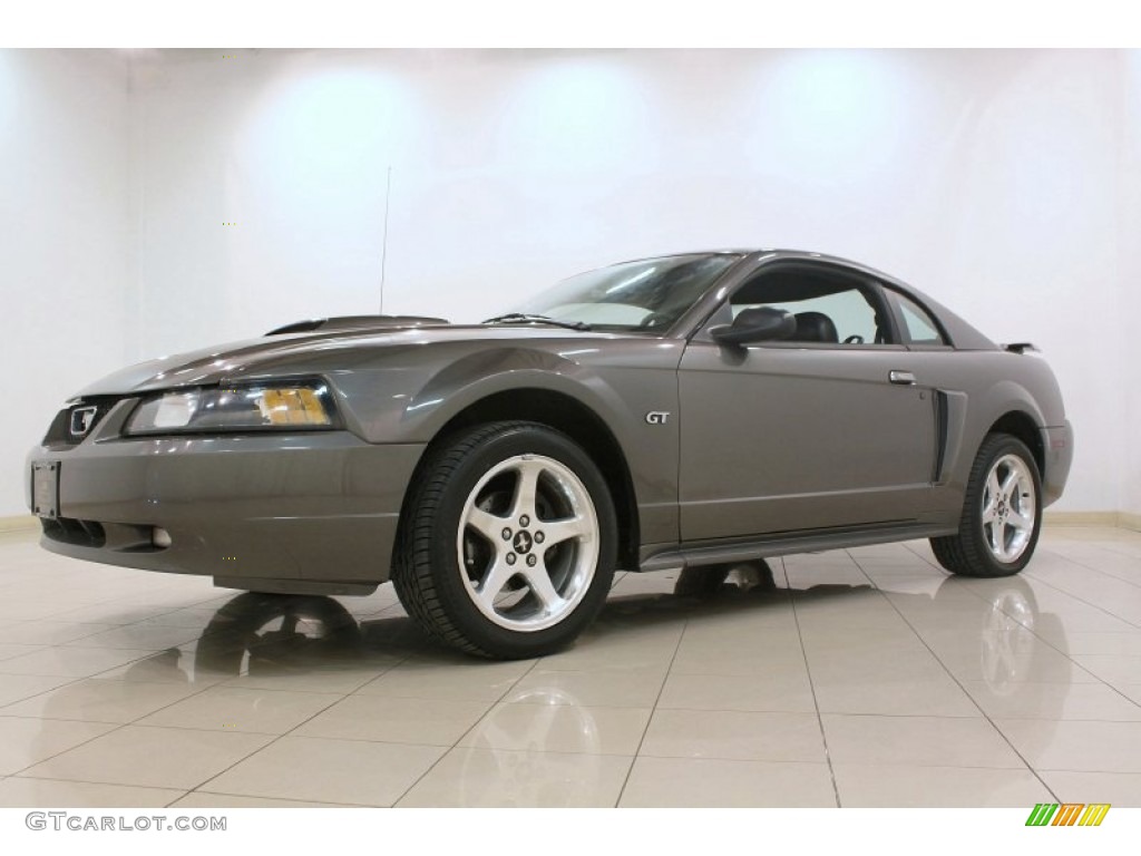 Dark Shadow Grey Metallic 2003 Ford Mustang GT Coupe Exterior Photo #77185490