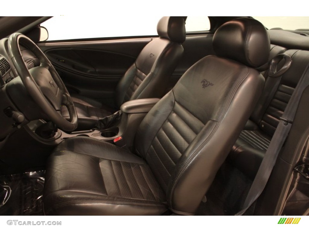 Dark Charcoal Interior 2003 Ford Mustang GT Coupe Photo #77185532