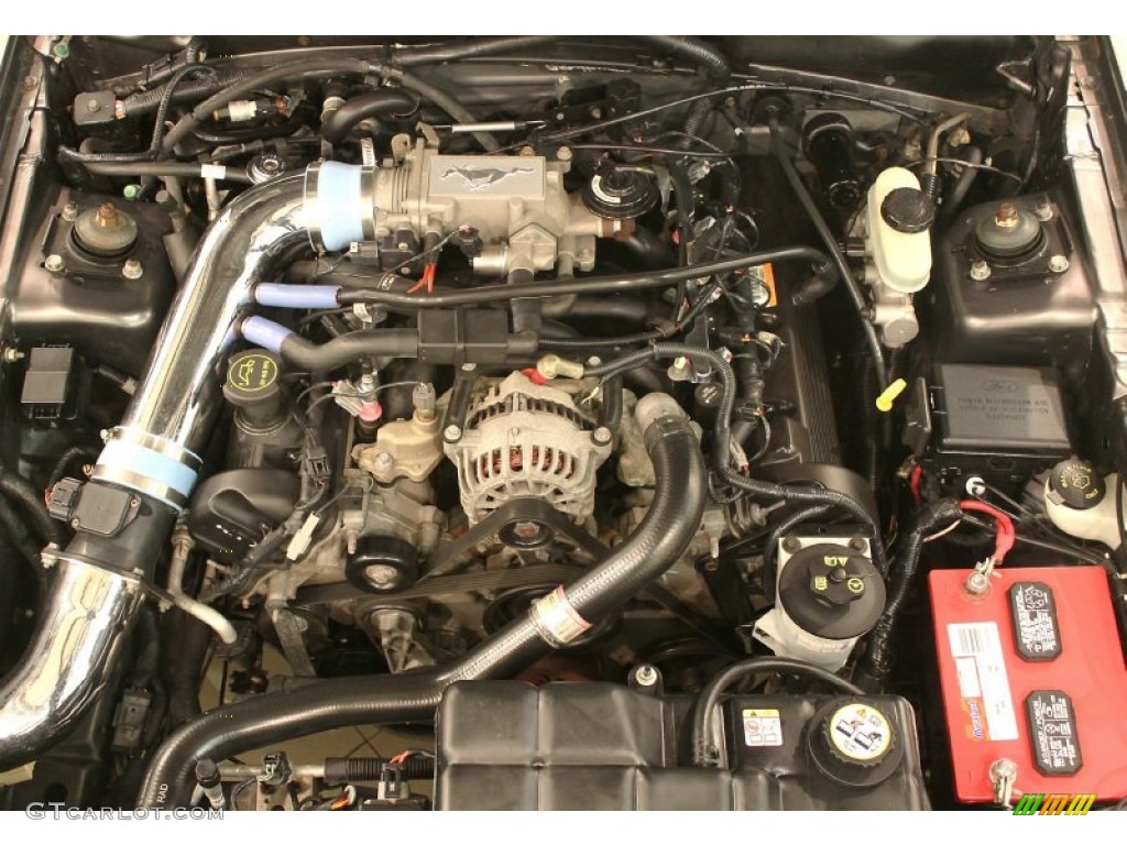 2003 Ford Mustang GT Coupe 4.6 Liter SOHC 16-Valve V8 Engine Photo #77185806