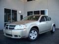 2009 Light Sandstone Metallic Dodge Avenger SE  photo #1