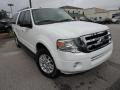 Oxford White 2012 Ford Expedition EL XLT