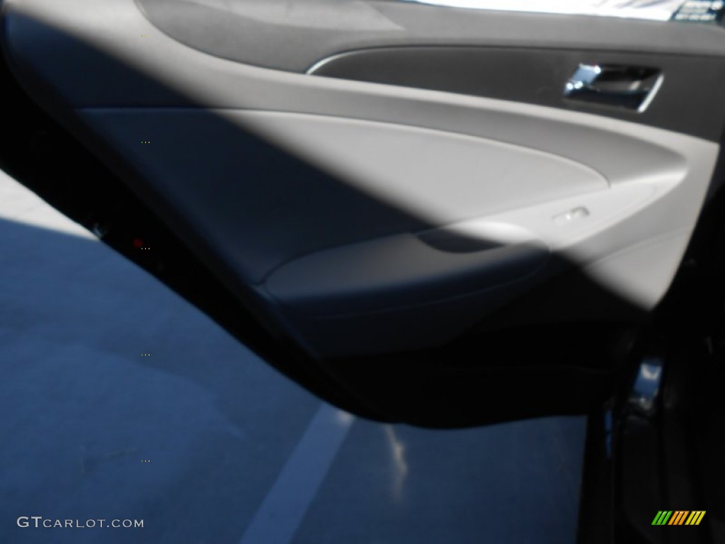 2013 Sonata SE 2.0T - Pacific Blue Pearl / Gray photo #19