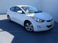2013 Shimmering White Hyundai Elantra GLS  photo #1