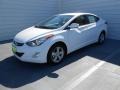 2013 Shimmering White Hyundai Elantra GLS  photo #8