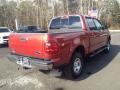2002 Toreador Red Metallic Ford F150 XLT SuperCab 4x4  photo #12