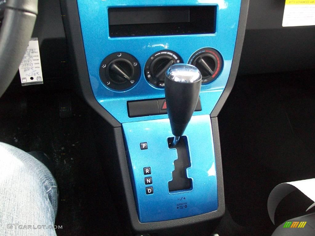 2009 Caliber SXT - Surf Blue Pearl / Dark Slate Gray/Blue photo #13