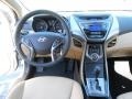 2013 Shimmering White Hyundai Elantra GLS  photo #24