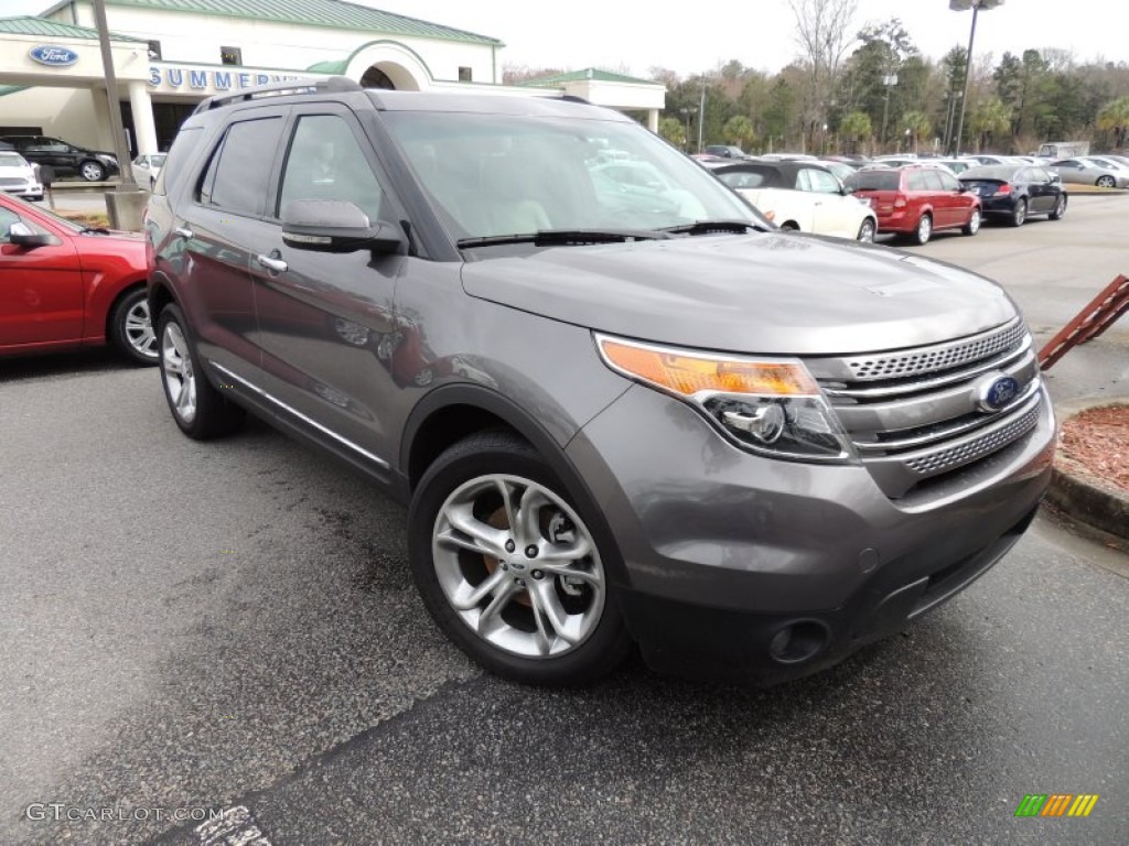 Sterling Gray Metallic Ford Explorer