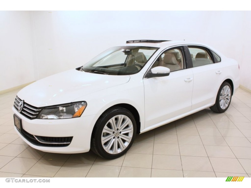 Candy White 2013 Volkswagen Passat 2.5L SE Exterior Photo #77188835