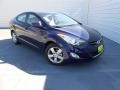 2013 Indigo Night Hyundai Elantra Limited  photo #1