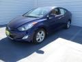 2013 Indigo Night Hyundai Elantra Limited  photo #7
