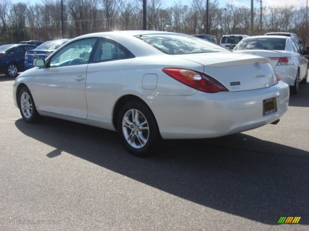 2006 Solara SLE Coupe - Arctic Frost Pearl / Ivory photo #3