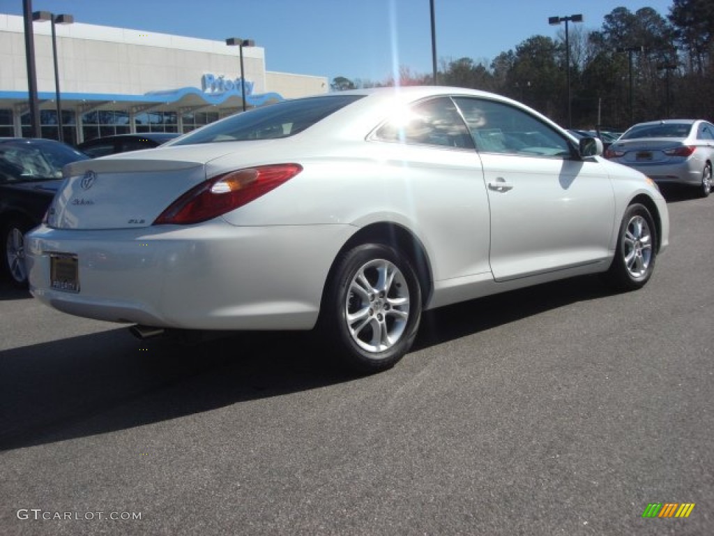 2006 Solara SLE Coupe - Arctic Frost Pearl / Ivory photo #4