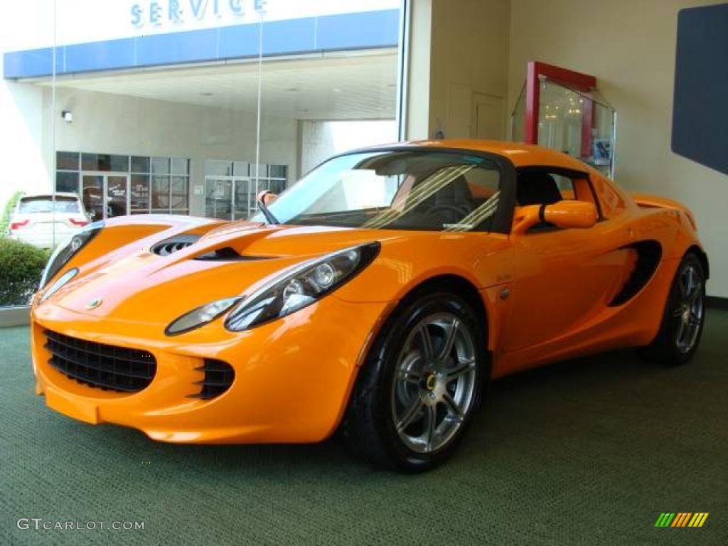 2008 Elise SC Supercharged - Chrome Orange / Black photo #3