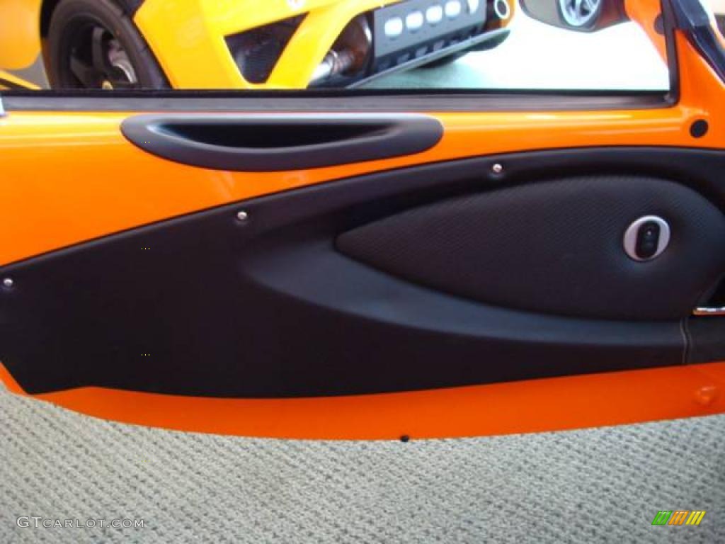 2008 Lotus Elise SC Supercharged Black Door Panel Photo #7719013