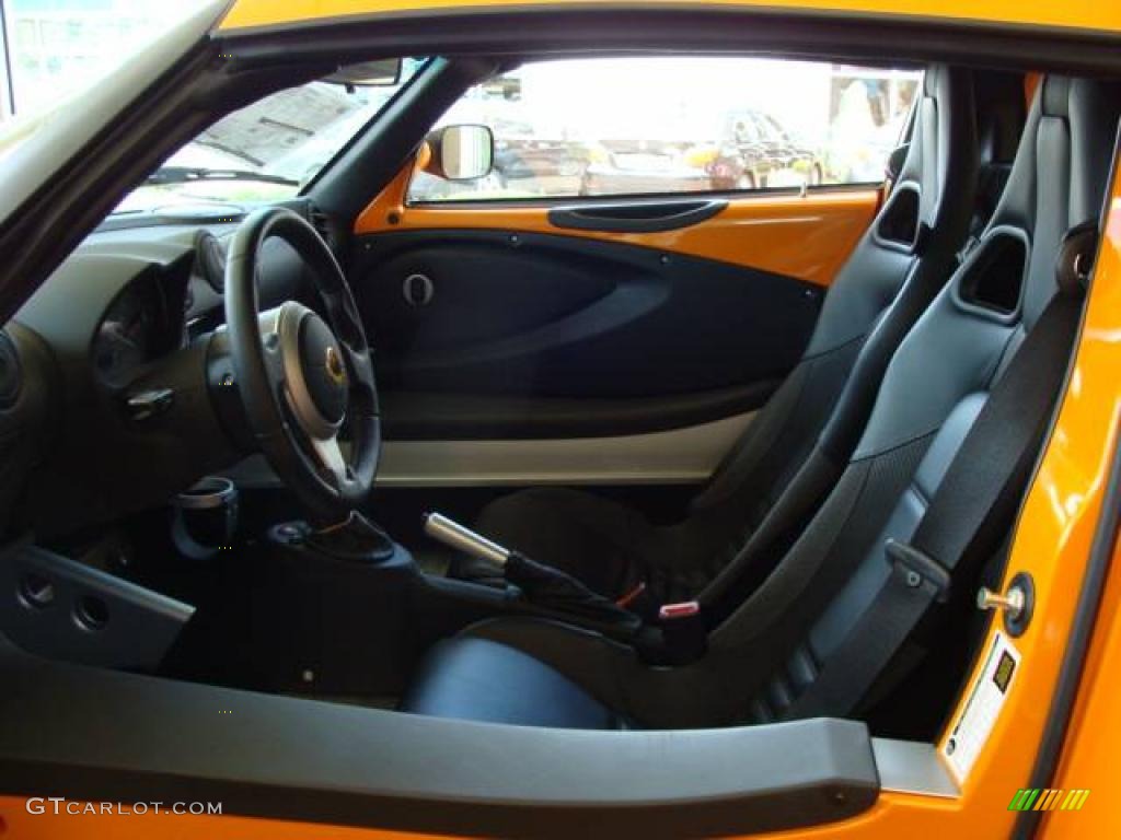 Black Interior 2008 Lotus Elise SC Supercharged Photo #7719018