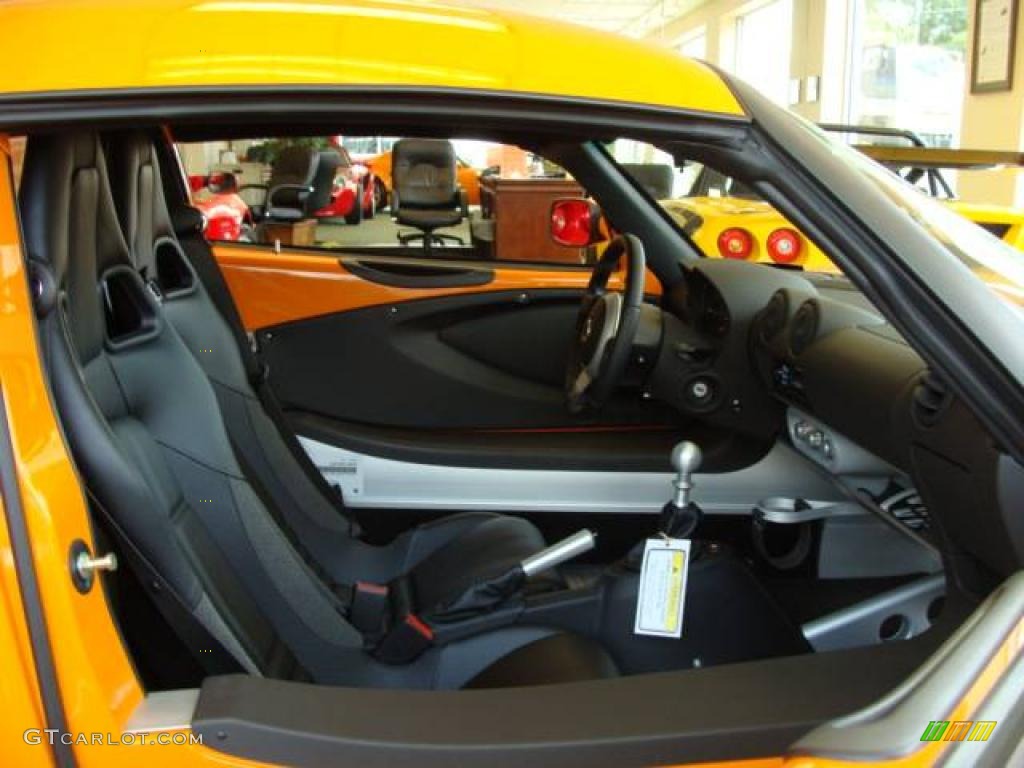 Black Interior 2008 Lotus Elise SC Supercharged Photo #7719023